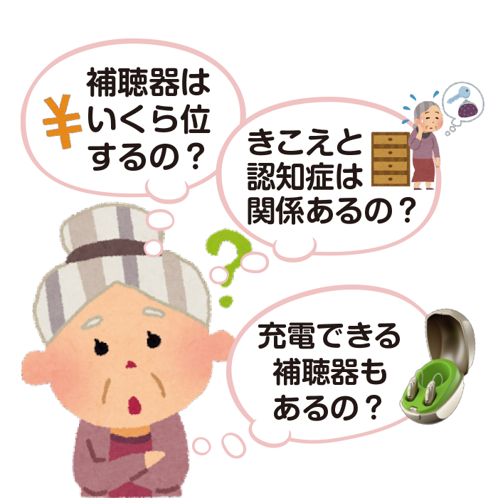 集音器と補聴器の違い 充電式補聴器について